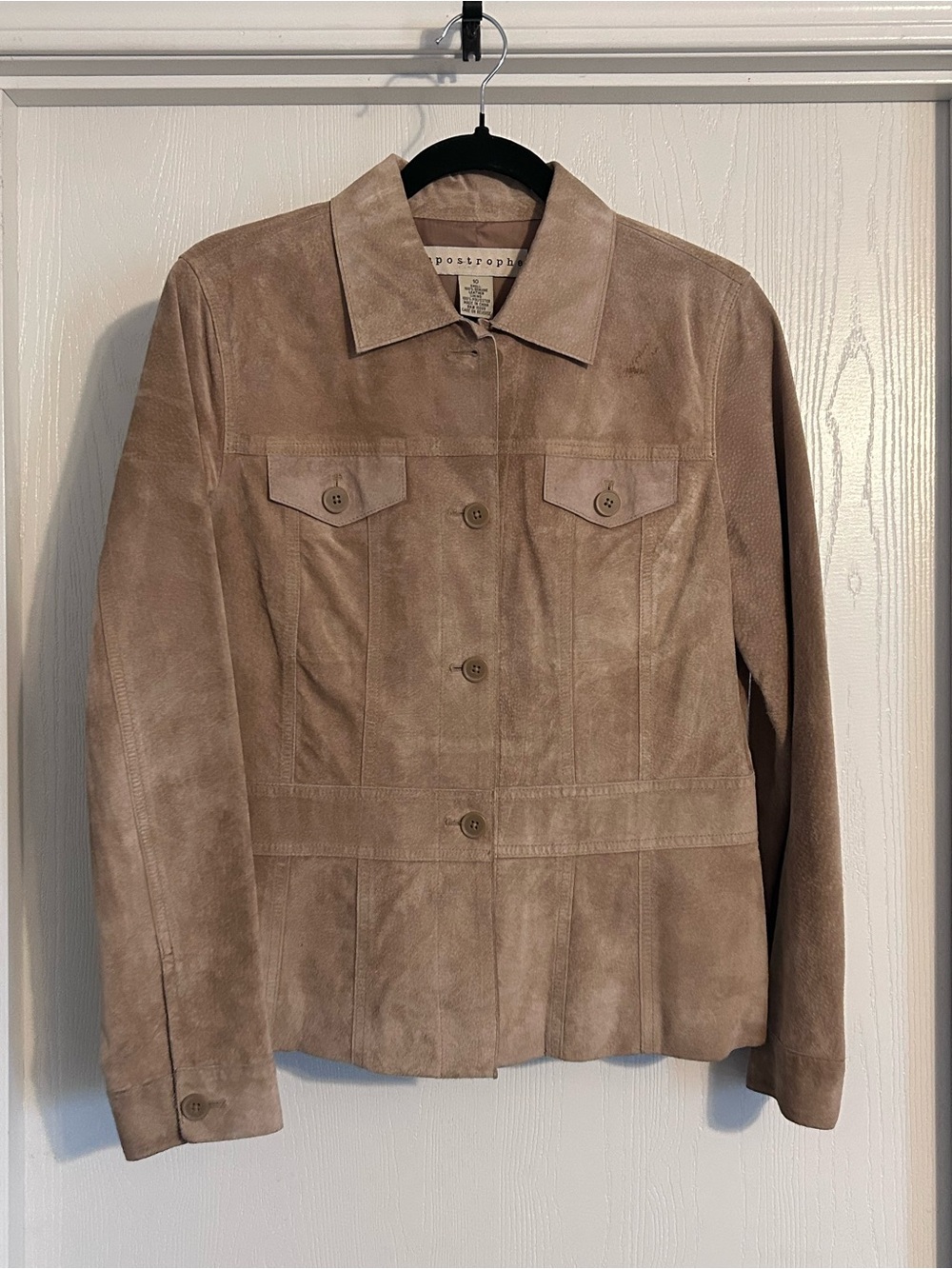 Apostrophe Genuine Leathers Women’s jacket size 10